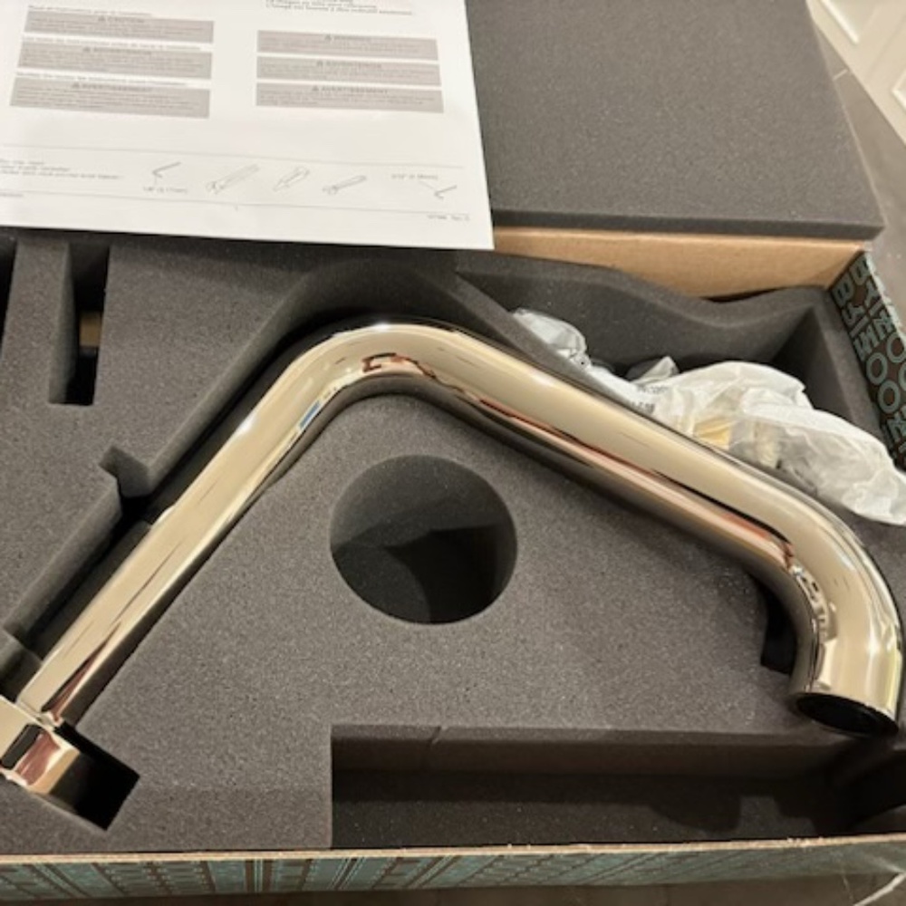 Brizo Litze Roman tub filler deck mount polished nickel